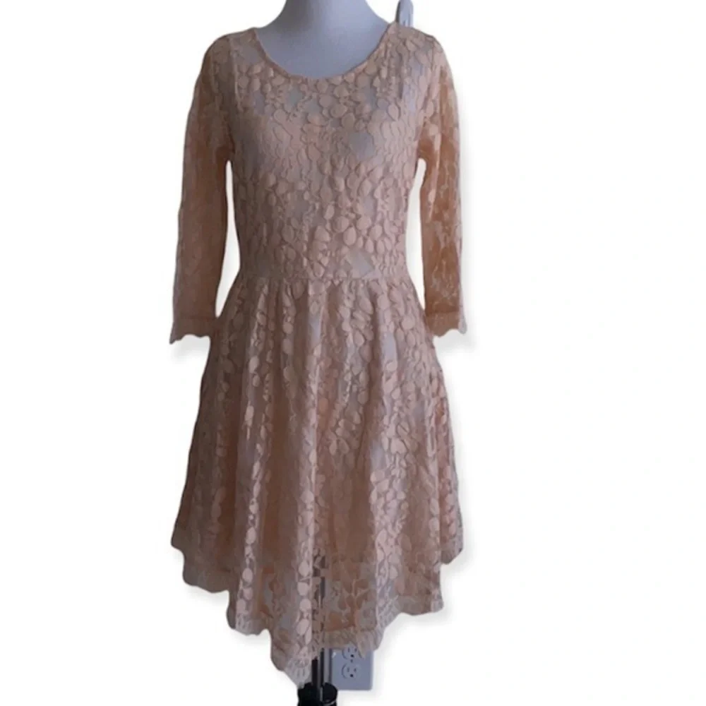 Free people all over lace dress women’s size 8